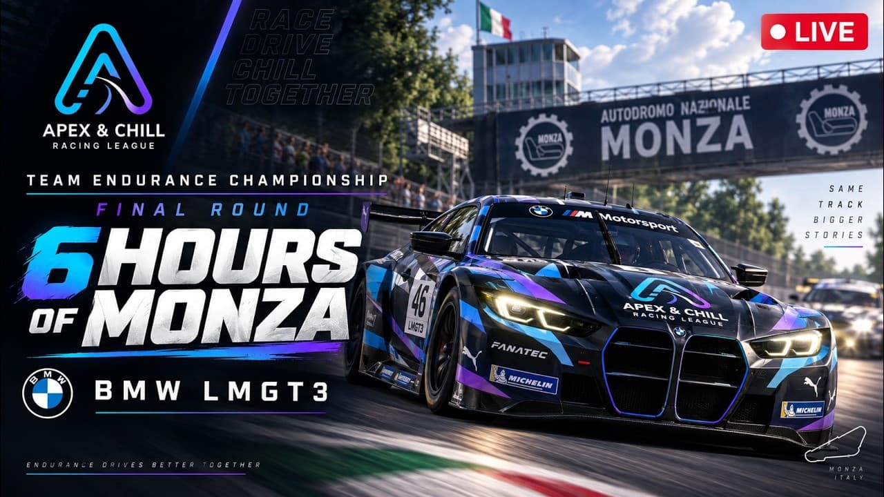 LMU 6 Hours of Monza LIVE | Team Endurance Championship FINAL | BMW LMGT3